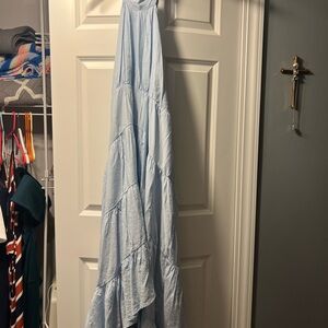 Lulu's Light Blue High Low Dress